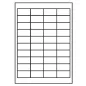 Preview: Universal Papier Etiketten, 48,5 x 25,4 mm