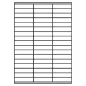 Preview: Universal Papier Etiketten, 63,5 x 46,6 mm