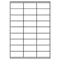 Preview: Universal Papier Etiketten, 70 x 29,7 mm