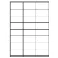 Preview: Universal Papier Etiketten, 70 x 36 mm