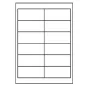 Preview: Universal Papier Etiketten, 97 x 42,3 mm