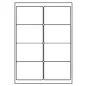 Preview: Universal Papier Etiketten, 99,1 x 67,7 mm