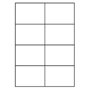 Universal Papier Etiketten, 105 x 74 mm