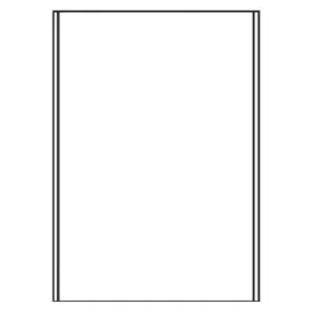Universal Papier Etiketten, 200 x 297 mm