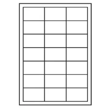 Universal Papier Etiketten, 63 x 39,5 mm