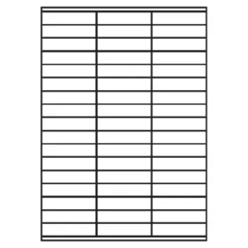 Universal Papier Etiketten, 63,5 x 46,6 mm