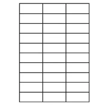 Universal Papier Etiketten, 70 x 29,7 mm
