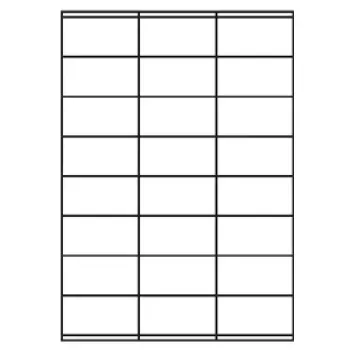 Universal Papier Etiketten, 70 x 36 mm
