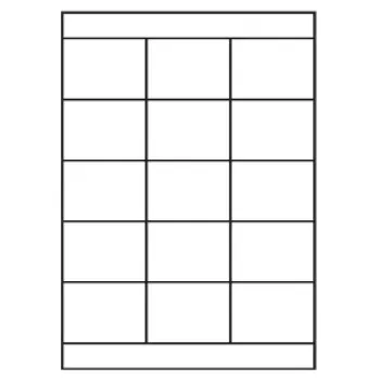 Universal Papier Etiketten, 70 x 50,8 mm