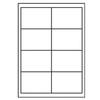 Universal Papier Etiketten, 97 x 67,7 mm