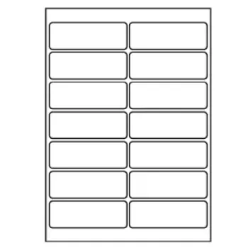 Universal Papier Etiketten, 99,1 x 38,1 mm