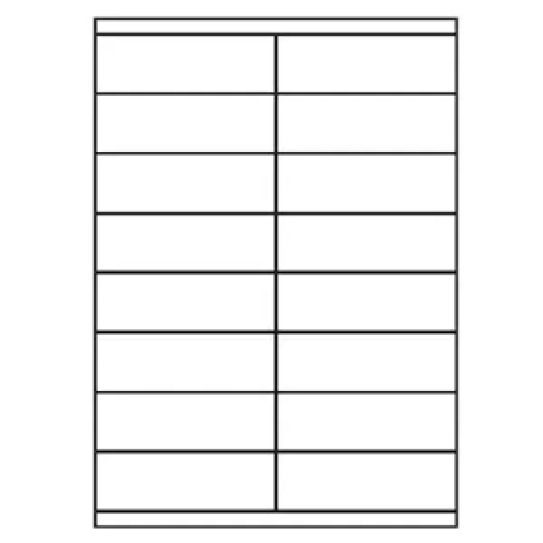 Universal Papier Etiketten, 105 x 35 mm