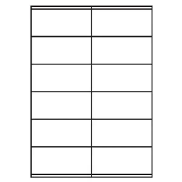Universal Papier Etiketten, 105 x 48 mm