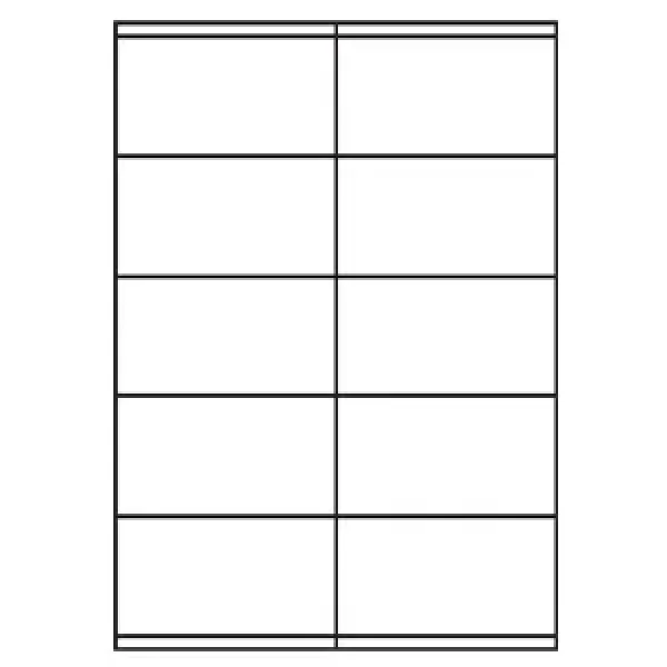 Universal Papier Etiketten, 105 x 57 mm