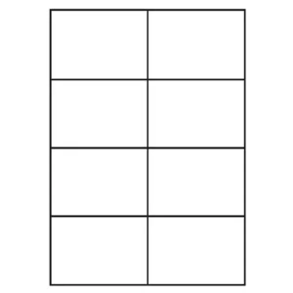 Universal Papier Etiketten, 105 x 74 mm