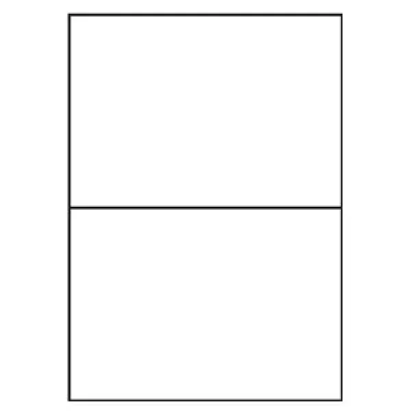 Universal Papier Etiketten, 210 x 148,5 mm