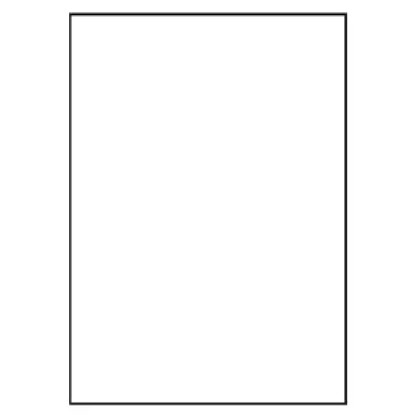 Universal Papier Etiketten, 210 x 297 mm