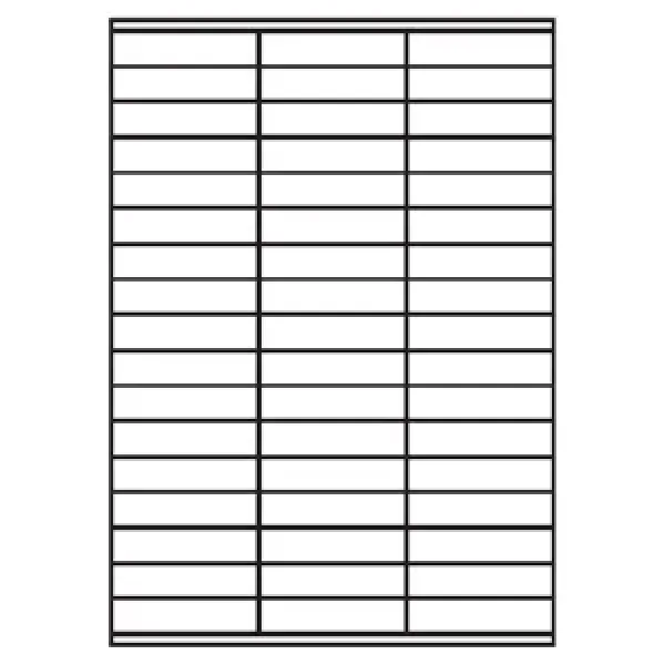 Universal Papier Etiketten, 63,5 x 46,6 mm
