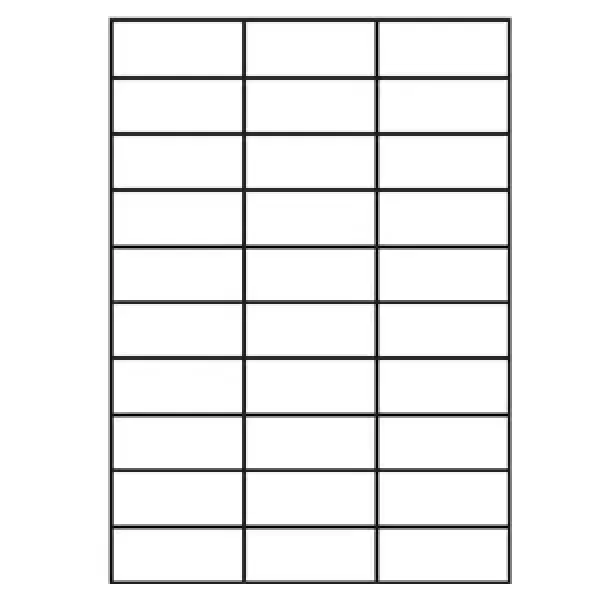 Universal Papier Etiketten, 70 x 29,7 mm