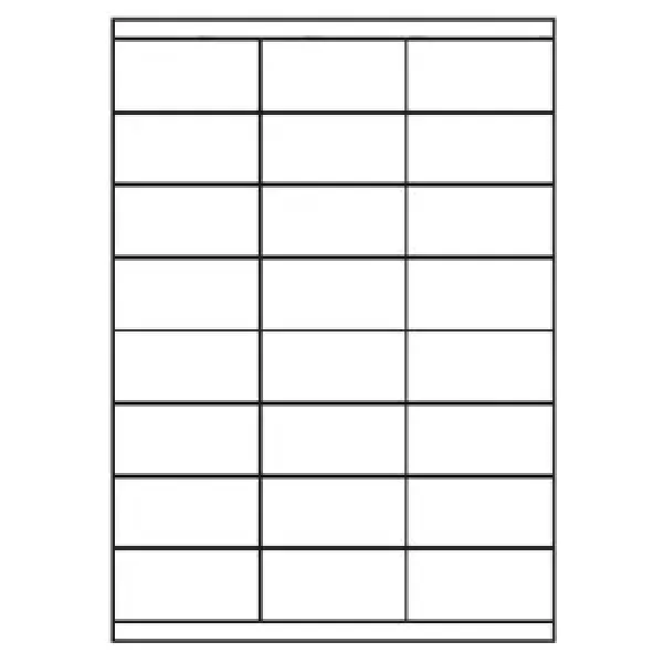 Universal Papier Etiketten, 70 x 35 mm