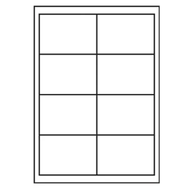 Universal Papier Etiketten, 97 x 67,7 mm