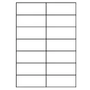 Universal Papier Etiketten, 105 x 42,4 mm