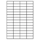 Universal Papier Etiketten, 48,5 x 25,4 mm
