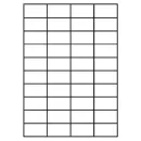 Universal Papier Etiketten, 52,5 x 29,7 mm