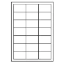 Universal Papier Etiketten, 63 x 39,5 mm