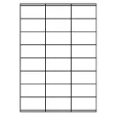 Universal Papier Etiketten, 70 x 36 mm