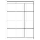 Universal Papier Etiketten, 70 x 67,7 mm